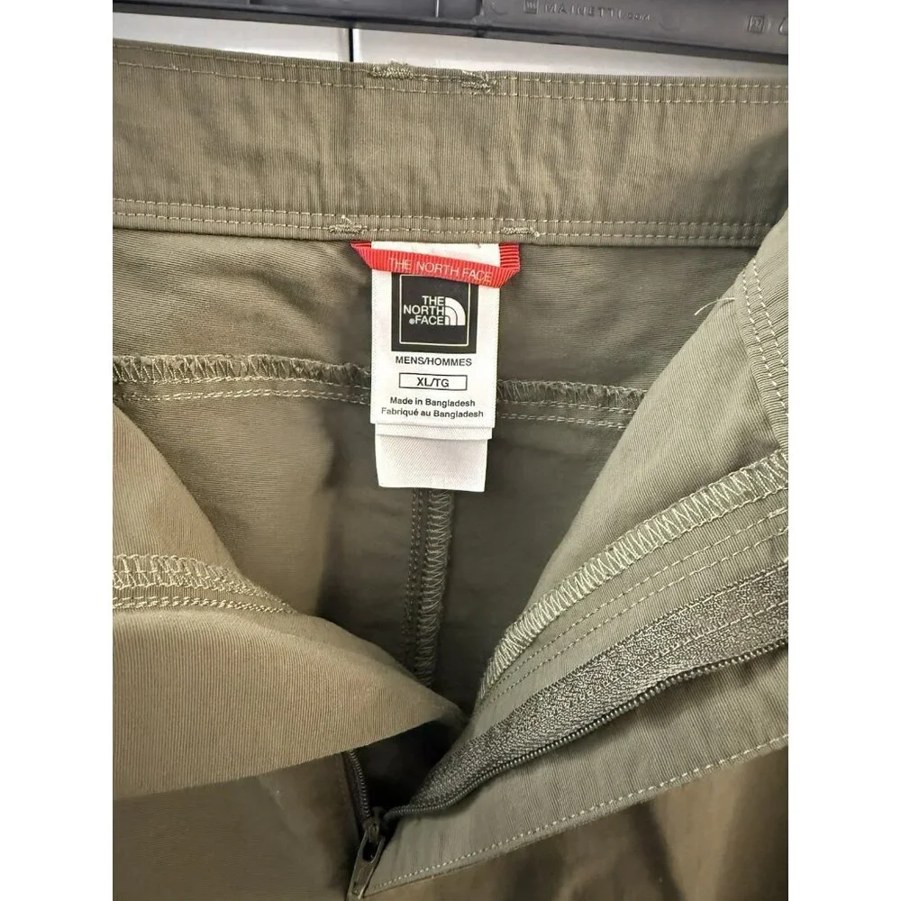 The North Face Cargo Hiking Shorts Men's‎ XL Olive Green